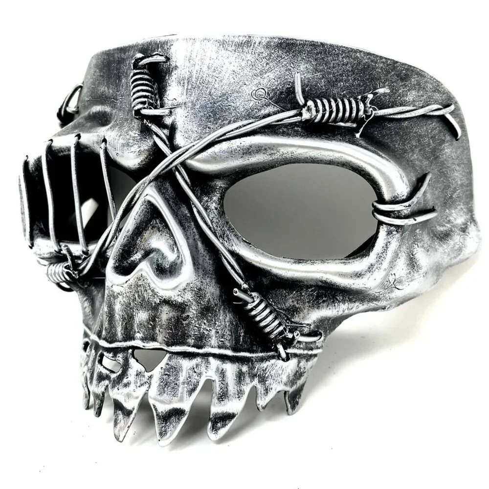 Steampunk Style Halloween Costume Skull Mask Masquerade Party Ball Masks